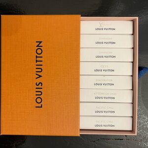 Louis Vuitton Perfume Samples Set of 8 in Box